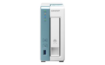 QNAP TS-131K server NAS e di archiviazione Tower Annapurna Labs Alpine AL-214 1 GB DDR4 0 TB QNAP QTS Turchese, Bianco