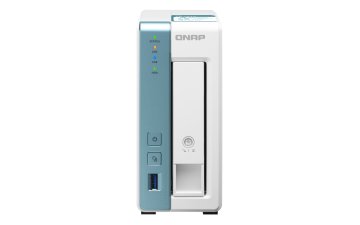 QNAP TS-131K server NAS e di archiviazione Tower Collegamento ethernet LAN Turchese, Bianco Alpine AL-214