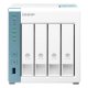 QNAP TS-431K server NAS e di archiviazione Tower Annapurna Labs Alpine AL-214 1 GB DDR3 0 TB QNAP Turbo System Bianco 2
