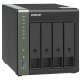 QNAP TS-431KX-2G server NAS e di archiviazione Tower Annapurna Labs Alpine AL-214 2 GB DDR3 0 TB QNAP Turbo System Nero 9