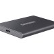 Samsung Portable SSD T7 500 GB Grigio 7