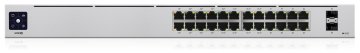 Ubiquiti UniFi 24-Port PoE Gestito L2/L3 Gigabit Ethernet (10/100/1000) Supporto Power over Ethernet (PoE) 1U Argento