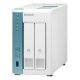 QNAP TS-231K server NAS e di archiviazione Tower Annapurna Labs Alpine AL-214 1 GB DDR3 0 TB QNAP QTS Turchese, Bianco 10
