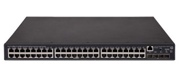 HPE 5130-48G-PoE+-4SFP+ (370W) EI Gestito L3 Gigabit Ethernet (10/100/1000) Supporto Power over Ethernet (PoE) 1U Nero