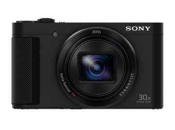 Sony Cyber-shot DSC-HX90 Fotocamera Digitale Compatta Travel, Sensore CMOS Exmor R da 18.2 MP, Ottica Zeiss 24-720 mm, Zoom Ottico 30x, Mirino OLED Tru-Finder, Nero