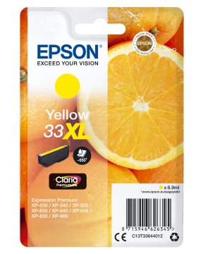 Epson Oranges Cartuccia Giallo T33XL Claria Premium