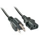 Lindy 30338 cavo di alimentazione Nero 2 m Accoppiatore C13 2