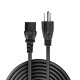 Lindy 30338 cavo di alimentazione Nero 2 m Accoppiatore C13 3
