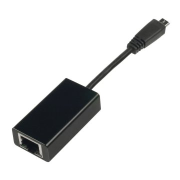Lindy 42948 adattatore per inversione del genere dei cavi USB-A RJ-45 Nero