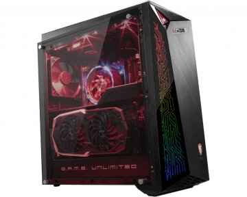 MSI Infinite A 9SD-1002EU Intel® Core™ i5 i5-9400F 16 GB DDR4-SDRAM 1,51 TB HDD+SSD NVIDIA GeForce RTX 2070 SUPER Windows 10 Home Desktop PC Nero