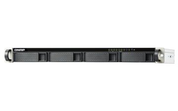 QNAP TS-451DeU-2G NAS Rack (1U) Intel® Celeron® J4025 2 GB DDR4 0 TB QNAP QTS Nero, Grigio