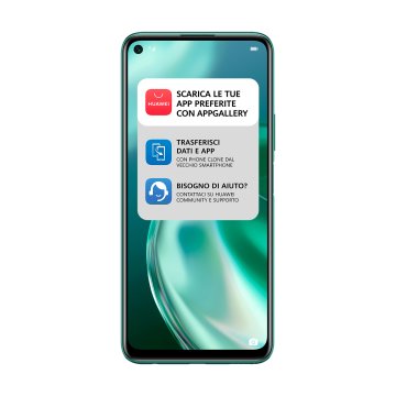 Huawei P40 lite 5G 16,5 cm (6.5") Dual SIM ibrida Android 10 Huawei Mobile Services (HMS) USB tipo-C 6 GB 128 GB 4000 mAh Verde