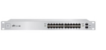 Ubiquiti UniFi US-24-500W switch di rete Gestito Gigabit Ethernet (10/100/1000) Supporto Power over Ethernet (PoE) 1U Argento