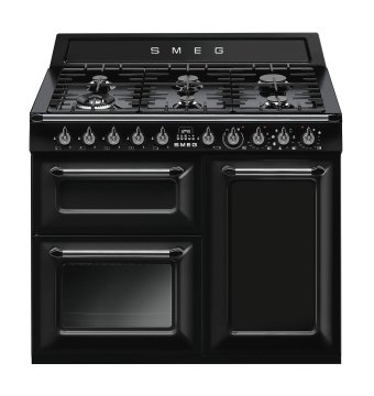 Smeg TR103BL cucina Elettrico Gas Nero