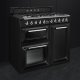Smeg TR103BL cucina Elettrico Gas Nero 4