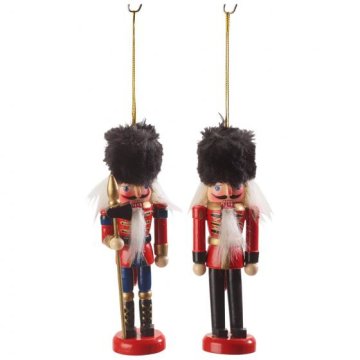 Villeroy & Boch Winter Collage Accessoires Ornamento per albero di Natale Legno Multicolore 2 pz