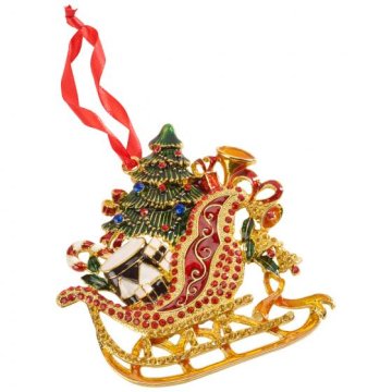Villeroy & Boch Winter Collage Accessoires Ornamento per albero di Natale Metallo, Plastica Multicolore 1 pz