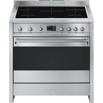 Smeg A1PYID-9 cucina Elettrico Piano cottura a induzione Acciaio inox