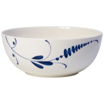 Villeroy & Boch Old Luxembourg Brindille Ciotole da zuppa 2,45 L Rotondo Porcellana Blu, Bianco 1 pz