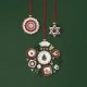 Villeroy & Boch Toy's Delight Ornamento specifico di Natale Porcellana Verde, Rosso, Bianco 3 pz 4