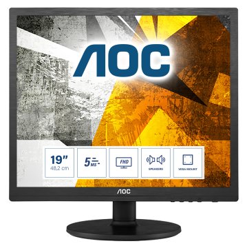 AOC 0 Series I960SRDA LED display 48,3 cm (19") 1280 x 1024 Pixel HD Nero