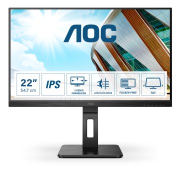 AOC P2 22P2Q LED display 54,6 cm (21.5") 1920 x 1080 Pixel Full HD Nero