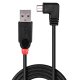 Lindy 31976 cavo USB USB 2.0 1 m USB A Micro-USB B Nero 3