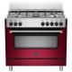 Bertazzoni La Germania Americana AMN965EVIV cucina Elettrico Gas Rosso A 2