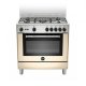 Bertazzoni La Germania Americana AMN855GCRV cucina Gas Crema, Acciaio inossidabile A 2