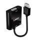 Lindy 38285 cavo e adattatore video 0,1 m HDMI tipo A (Standard) VGA (D-Sub) Nero 2