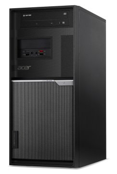 Acer Veriton VK8-660G Intel Xeon E E-2246G 32 GB DDR4-SDRAM 512 GB SSD Windows 10 Pro Desktop PC Nero