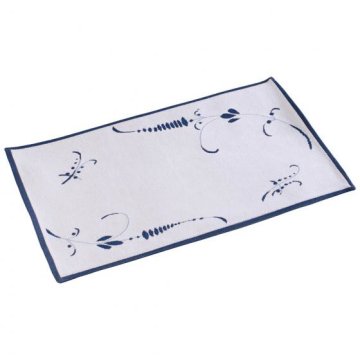Villeroy & Boch 3590830040 tovaglietta Rettangolo Blu, Bianco 1 pz