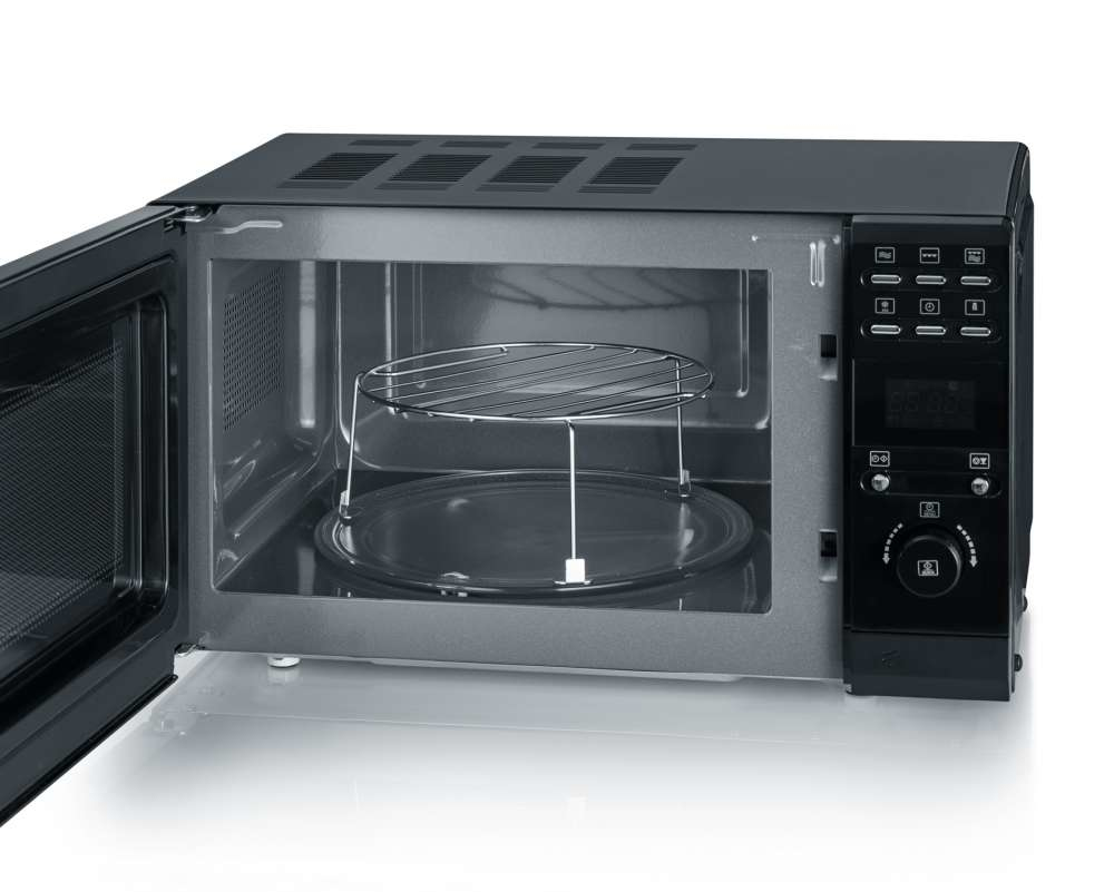 MW7861 - Severin MW 7861 Superficie piana Microonde con grill 20 L 700 W  Nero - Forno microonde - Cottura cibi - Negozi Elettronica Roma -  Radionovelli
