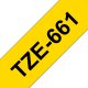 Brother TZE-661 nastro per etichettatrice TZ 2