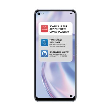 Huawei P40 lite 5G 16,5 cm (6.5") Dual SIM ibrida Android 10 Huawei Mobile Services (HMS) USB tipo-C 6 GB 128 GB 4000 mAh Argento