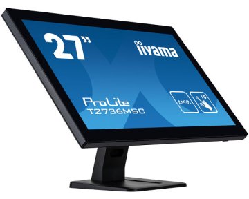 iiyama ProLite T2736MSC-B1 Monitor PC 68,6 cm (27") 1920 x 1080 Pixel Full HD LED Touch screen Nero