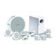 Bose FreeSpace 3 Flush-Mount Satellites altoparlante Range completo Bianco 12 W 3