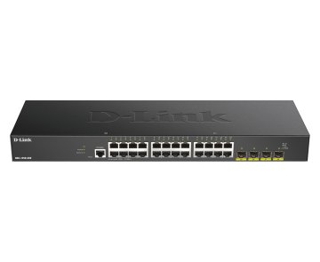 D-Link DGS-1250-28X switch di rete Gestito L3 Gigabit Ethernet (10/100/1000) Nero