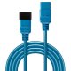 Lindy 30120 cavo di alimentazione Blu 1 m Accoppiatore C19 Accoppiatore C20 3