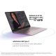 Samsung Galaxy Book S (Intel) 13,3” Earthy Gold Touch Screen Intel® Core™ i5 Windows 10 Home Wi-Fi 6 RAM 8GB Memoria 512GB Batteria 42Wh Lettore impronte digitali 5