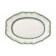 Villeroy & Boch French Garden Green Line Piatto da portata Ovale Porcellana Verde, Bianco 1 pz 2