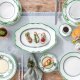 Villeroy & Boch French Garden Green Line Piatto da portata Ovale Porcellana Verde, Bianco 1 pz 3