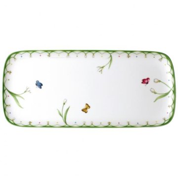 Villeroy & Boch Colourful Spring Piatto da dessert Rettangolare Porcellana Multicolore 1 pz