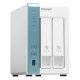 QNAP TS-231P3 NAS Tower Annapurna Labs Alpine AL-214 2 GB DDR3 0 TB QNAP QTS Turchese, Bianco 5