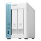 QNAP TS-231P3 NAS Tower Annapurna Labs Alpine AL-214 2 GB DDR3 0 TB QNAP QTS Turchese, Bianco 7