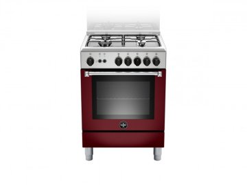 Bertazzoni La Germania Americana AMN664GVIV cucina Gas Rosso