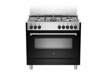 Bertazzoni La Germania Americana AMN965ENEV cucina Elettrico Gas Nero