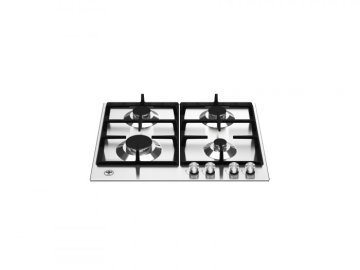 Bertazzoni La Germania P604LAGX piano cottura Acciaio inox Da incasso 60 cm Gas 4 Fornello(i)