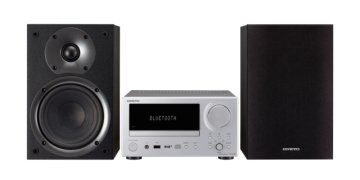 ONKYO CS-375D 40 W Nero, Argento