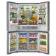 Midea MF840A2 frigorifero side-by-side Libera installazione 622 L E Acciaio inox 4